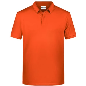 Men\u0027s\u0020Basic\u0020Polo - Dark Orange