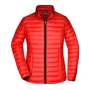 Ladies\u0027\u0020Quilted\u0020Down\u0020Jacket - Red