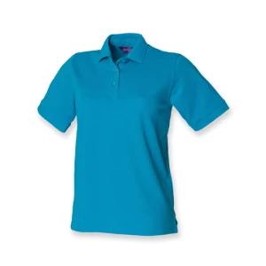 Ladies\u0027\u002065\/35\u0020Classic\u0020Piqu\u00E9\u0020Polo\u0020Shirt - Turquoise