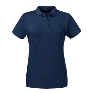 Ladies\u0027\u0020Pure\u0020Organic\u0020Polo - French Navy