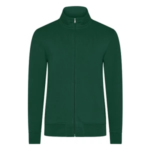 Men\u0027s\u0020Premium\u0020Full\u002DZip\u0020Sweat\u0020Jacket - Bottle Green