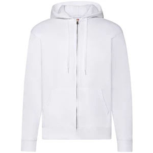 Classic\u0020Hooded\u0020Sweat\u0020Jacket - White