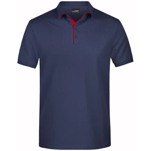 Men\u0027s\u0020Polo\u0020Single\u0020Stripe - Navy