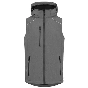 Men\u0027s\u0020Softshell\u0020Vest - Heather Grey