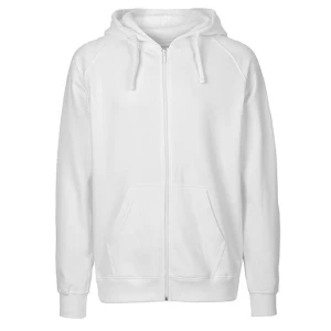 Men\u0027s\u0020Zip\u0020Hoodie - White