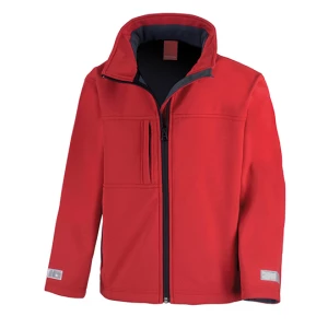 Junior\u0020Classic\u0020Soft\u0020Shell\u0020Jacket - Red