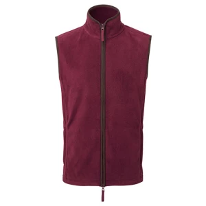 Men\u0027s\u0020\u0027Artisan\u0027\u0020Fleece\u0020Gilet - Burgundy (ca. Pantone 209C)