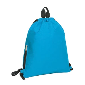 Drawstring\u0020Bag\u0020Join - Cyan