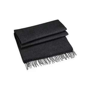 Classic\u0020Woven\u0020Scarf - Charcoal