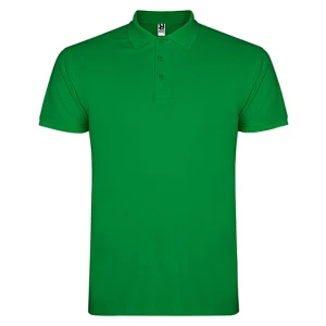 Men\u0027s\u0020Star\u0020Poloshirt - Tropical Green 216