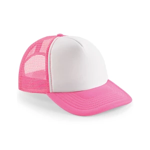 Vintage\u0020Snapback\u0020Trucker\u0020Cap - Fluorescent Pink