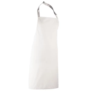 Colours\u0020Collection\u0020Bib\u0020Apron - White