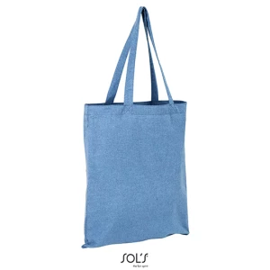 Awake\u0020Recycled\u0020Shopping\u0020Bag - Heather Blue