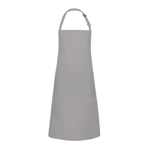 Oversized\u0020Bib\u0020Apron\u0020Basic\u0020with\u0020Buckle\u0020and\u0020Pocket - Basalt Grey (ca. Pantone 4276C)