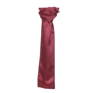 Satin\u0020Scarf - Burgundy