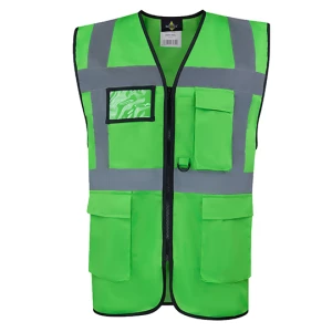 CO\u00B2\u0020Neutral\u0020Multifunctional\u0020Executive\u0020Safety\u0020Vest\u0020Hamburg - Green