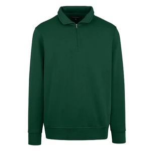 Unisex\u0020Premium\u0020Zip\u002DSweatshirt - Bottle Green