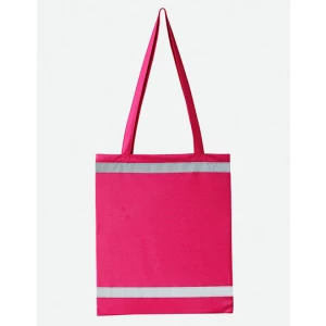 Warnsac\u00AE\u0020Reflective\u0020Shopping\u0020Bag\u0020With\u0020Long\u0020Handles - Magenta