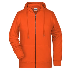 Ladies\u0027\u0020Zip\u002DHoody - Orange