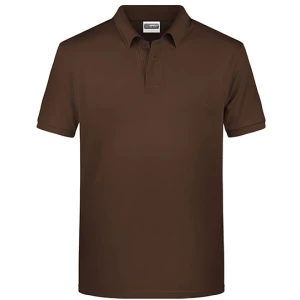 Men\u0027s\u0020Basic\u0020Polo - Brown