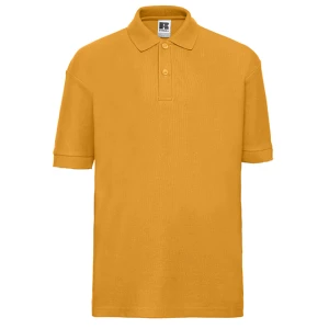 Kids\u0027\u0020Classic\u0020Polycotton\u0020Polo - Pure Gold