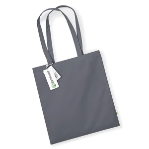 EarthAware\u00AE\u0020Organic\u0020Bag\u0020For\u0020Life - Graphite Grey