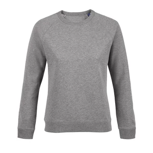 Women\u0027s\u0020French\u0020Terry\u0020Sweatshirt\u0020Nelson - Gray Melange