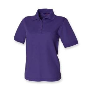 Ladies\u0027\u002065\/35\u0020Classic\u0020Piqu\u00E9\u0020Polo\u0020Shirt - Purple