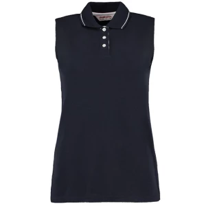 Women\u0027s\u0020Classic\u0020Fit\u0020Sleeveless\u0020Polo - Navy