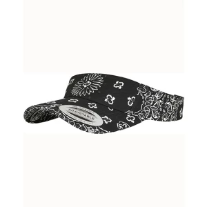 Bandana\u0020Print\u0020Visor - Black