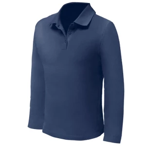 Men\u0027s\u0020Polo\u0020Long\u0020Sleeve - Deep Navy