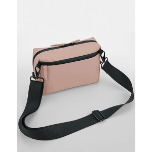 Matte\u0020PU\u0020Cross\u0020Body\u0020Bag - Nude Pink