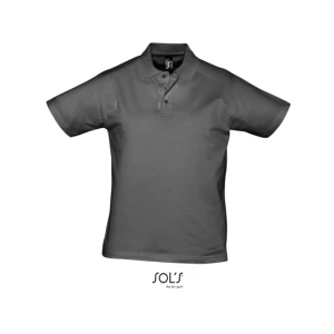 Men\u0027s\u0020Jersey\u0020Polo\u0020Shirt\u0020Prescott - Dark Grey (Solid)