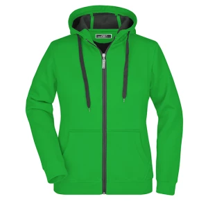 Ladies\u0027\u0020Doubleface\u0020Jacket - Fern Green