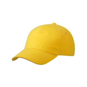 5\u0020Panel\u0020Cap\u0020Heavy\u0020Cotton - Gold