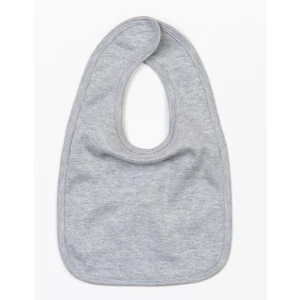 Baby\u0020Bib - Heather Grey Melange