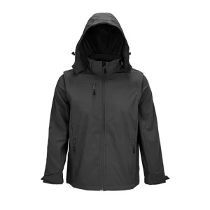 Softshell\u0020Jacket\u00203in1\u0020Falcon - Charcoal Grey (Solid)