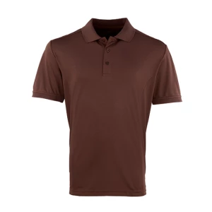 Men\u0027s\u0020Coolchecker\u00AE\u0020Piqu\u00E9\u0020Polo - Brown (ca. Pantone 476C)