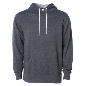 Unisex\u0020Lightweight\u0020Hooded\u0020Pullover - Charcoal Heather