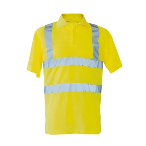 Hi\u002DVis\u0020Basic\u0020Polo\u0020Shirt\u0020Liverpool - Signal Yellow