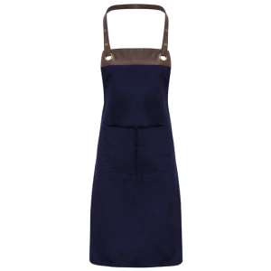 Espresso\u0020Bib\u0020Apron - Navy (ca. Pantone 533C)