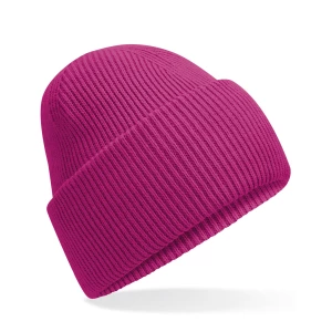 Classic\u0020Engineered\u0020Deep\u0020Cuffed\u0020Beanie - Festival Fuchsia