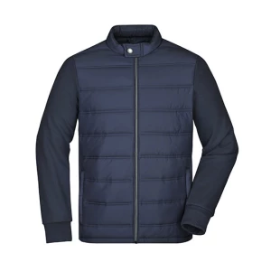 Men\u0027s\u0020Hybrid\u0020Sweat\u0020Jacket - Navy