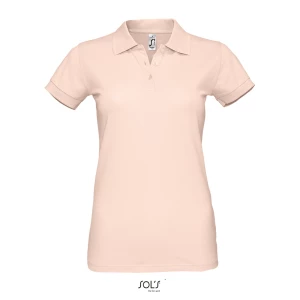 Women\u0027s\u0020Polo\u0020Shirt\u0020Perfect - Creamy Pink