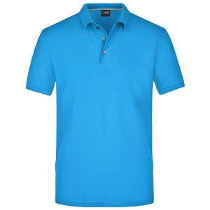 Men\u0027s\u0020Pima\u0020Polo - Regatta Blue