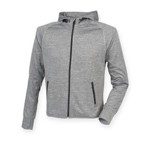 Men\u0027s\u0020Hoodie\u0020With\u0020Reflective\u0020Tape - Grey Marl