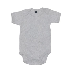 Baby\u0020Bodysuit - Heather Grey Melange