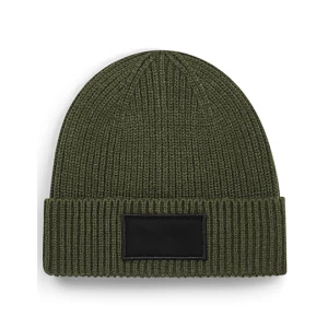 Fashion\u0020Patch\u0020Beanie - Military Green