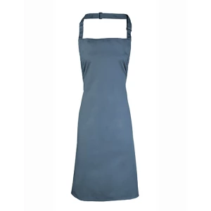 Colours\u0020Collection\u0020Bib\u0020Apron - Steel (ca. Pantone 7545C)