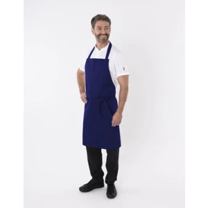 Bib\u0020Apron\u0020with\u0020Adjustable\u0020Halter - Navy